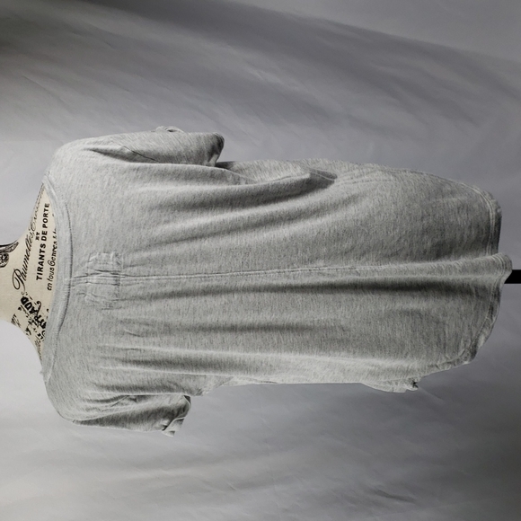 {Cupio} Large Grey Scoop neck going out top - Picture 5 of 6
